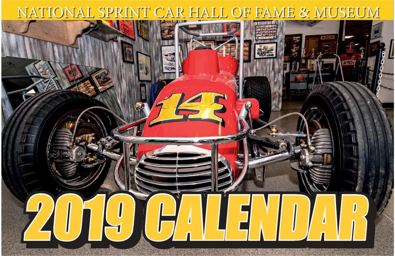 2019 National Sprint Car Hall of Fame & Museum Calendars Now Available!